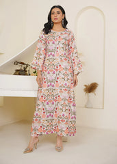 2PC Light Pink Kaftan