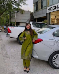 Ezzah 3Pc Lawn Embroidered