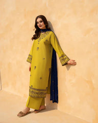 Mehwar 3 PC STITCHED