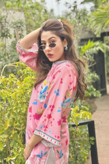 Pink Floral 2-Piece