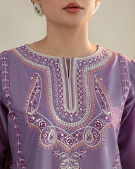 2Pc Zirwah Embroidered