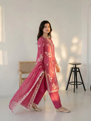 3Pc Vaneeza Embroidered
