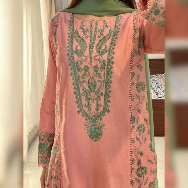 PEARL EMBROIDERED 3PC