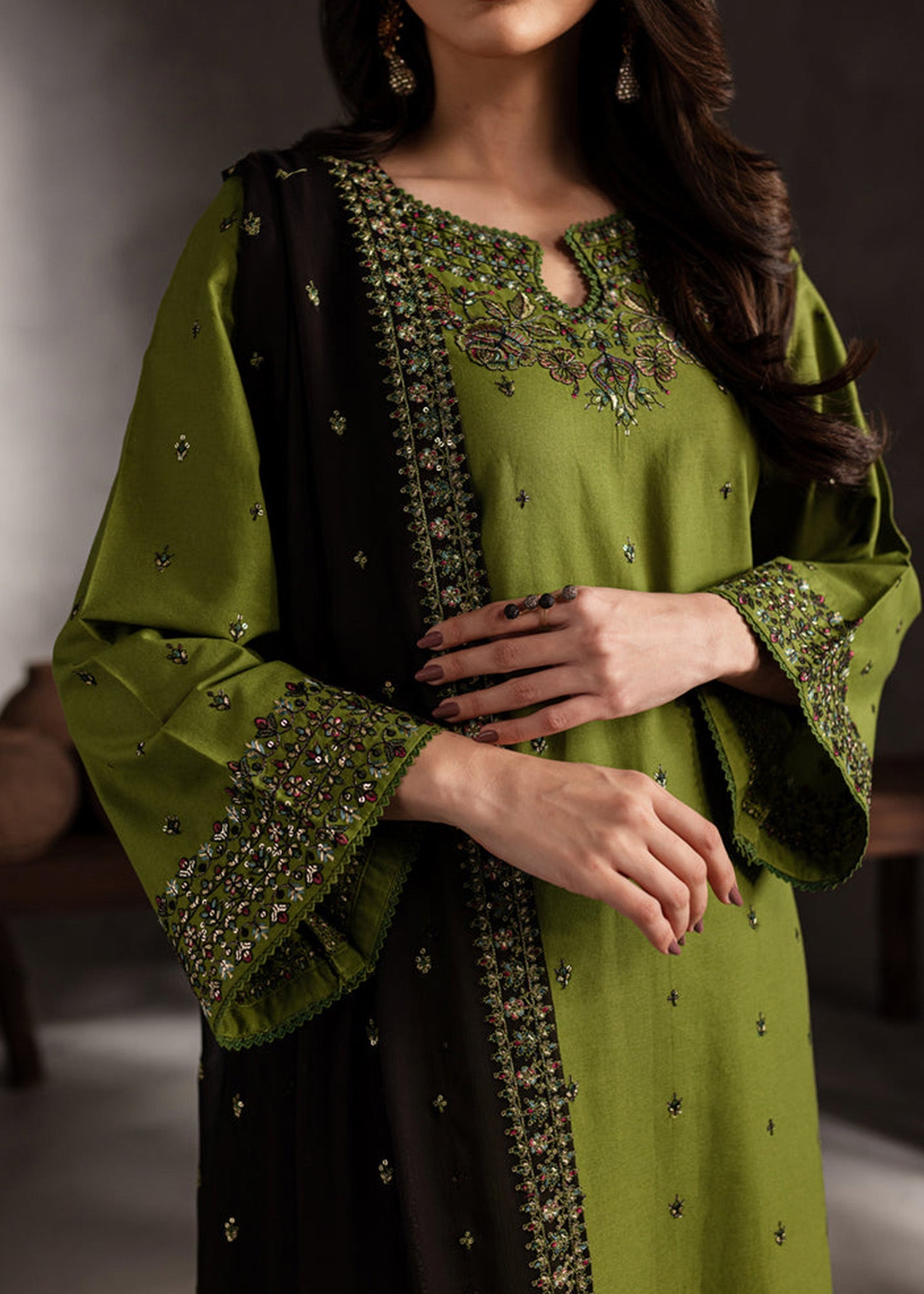 Kaneeza Embroider 3PC