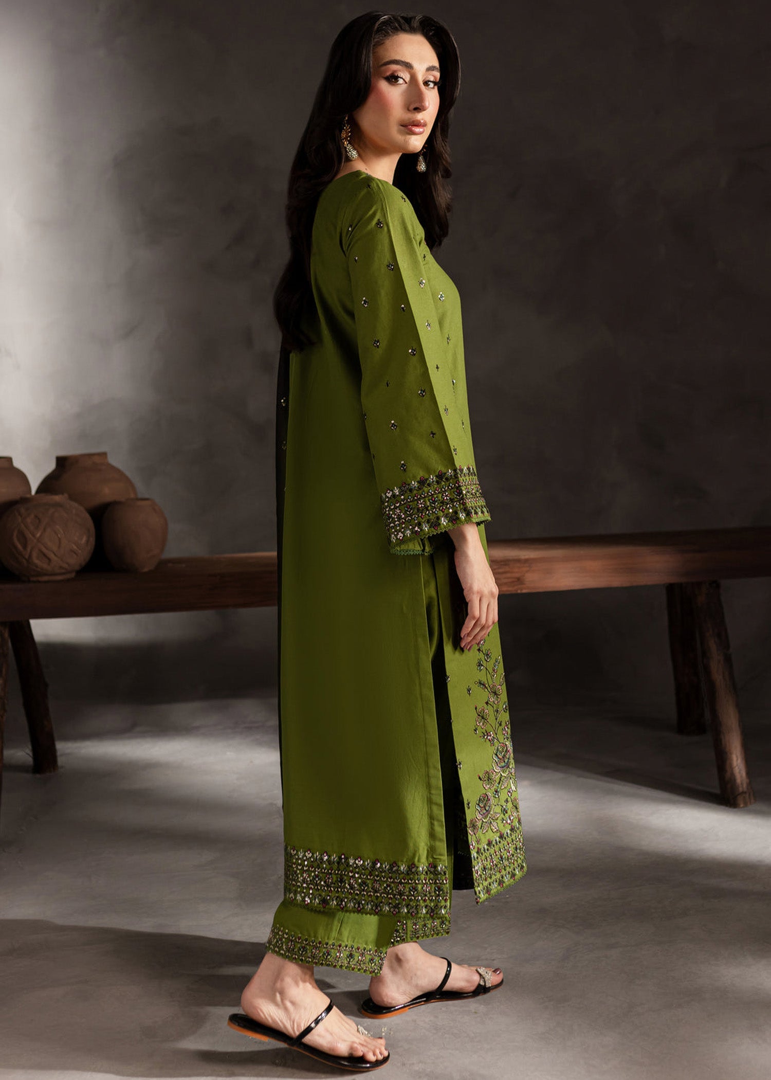 Kaneeza Embroider 3PC