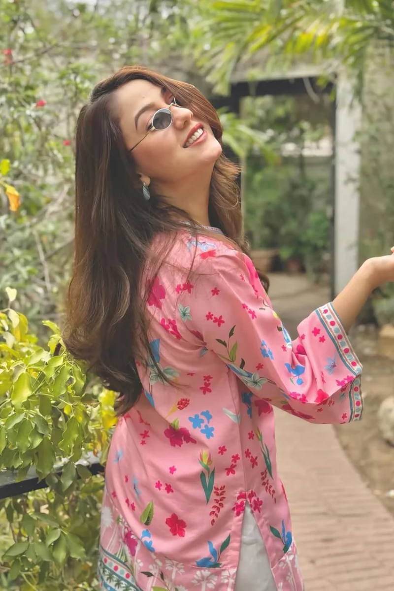 Pink Floral 2-Piece