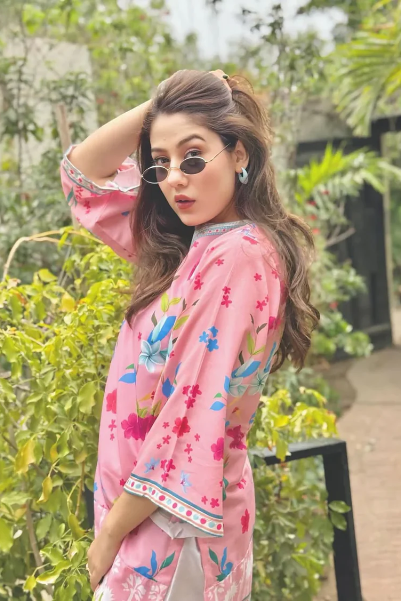 Pink Floral 2-Piece