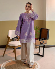 2Pc Zirwah Embroidered