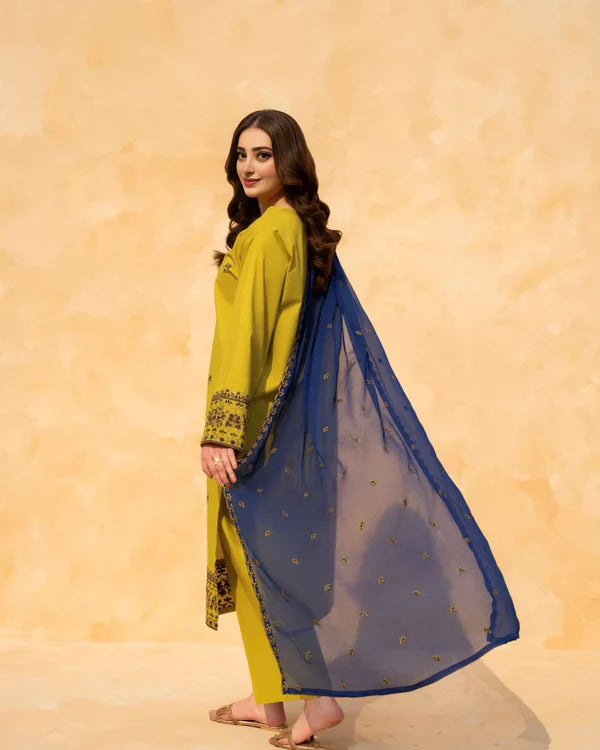 Mehwar 3 PC STITCHED