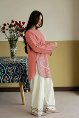 2Pc Eliza Embroidered