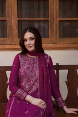 3PC laaj Embroidered